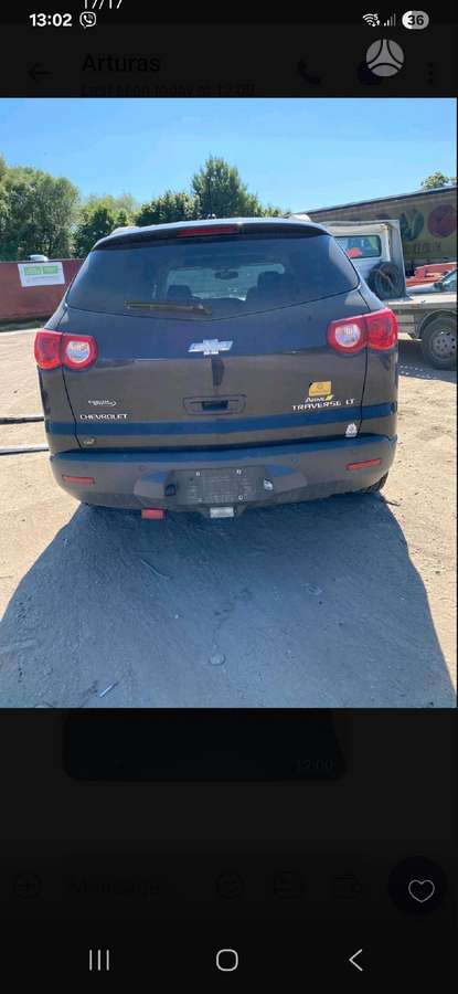 Chevrolet Traverse for parts