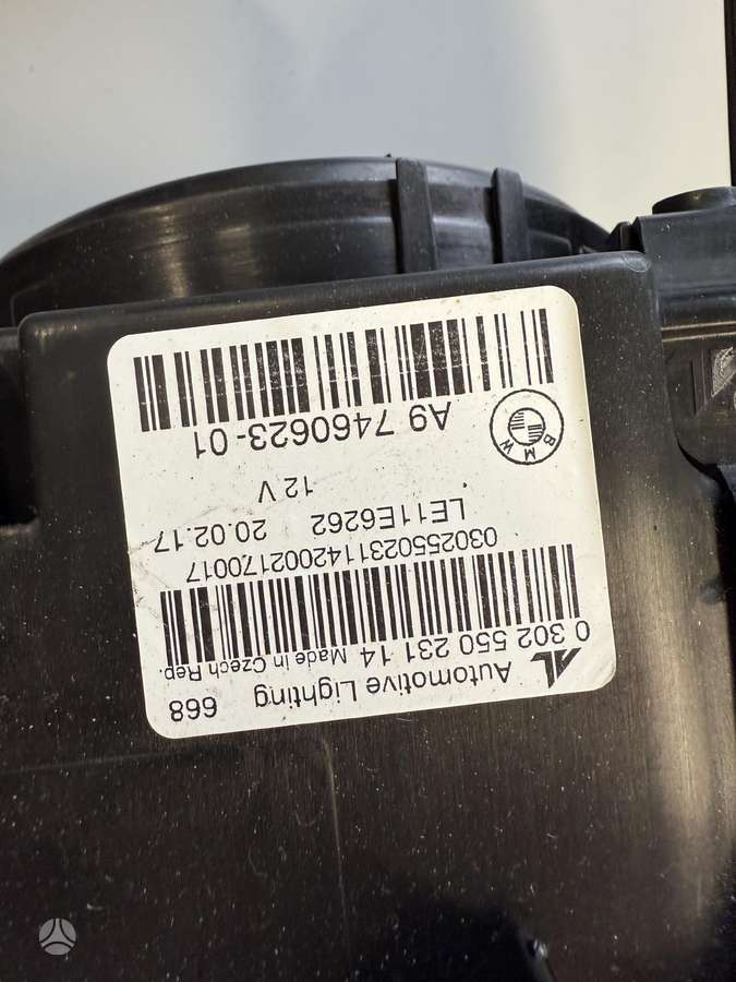 BMW 4 serija gaismas