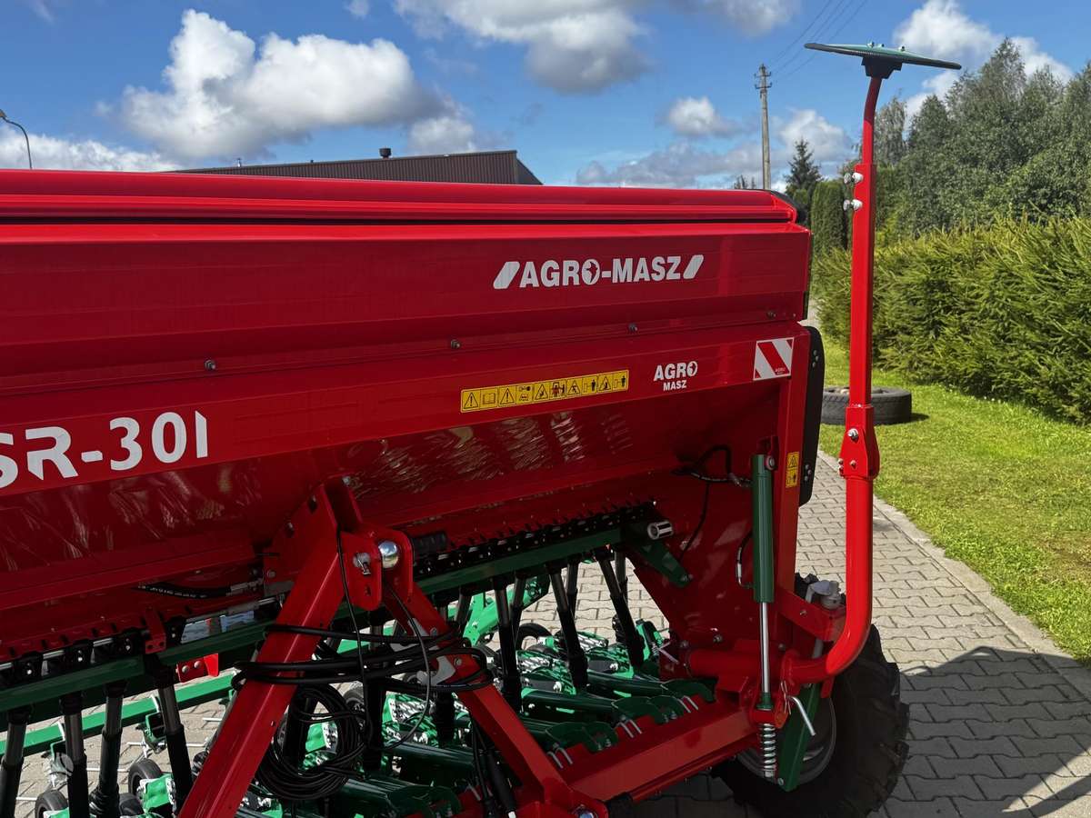 AGRO-MASZ SR301 - 2 diskų, seeders, planters