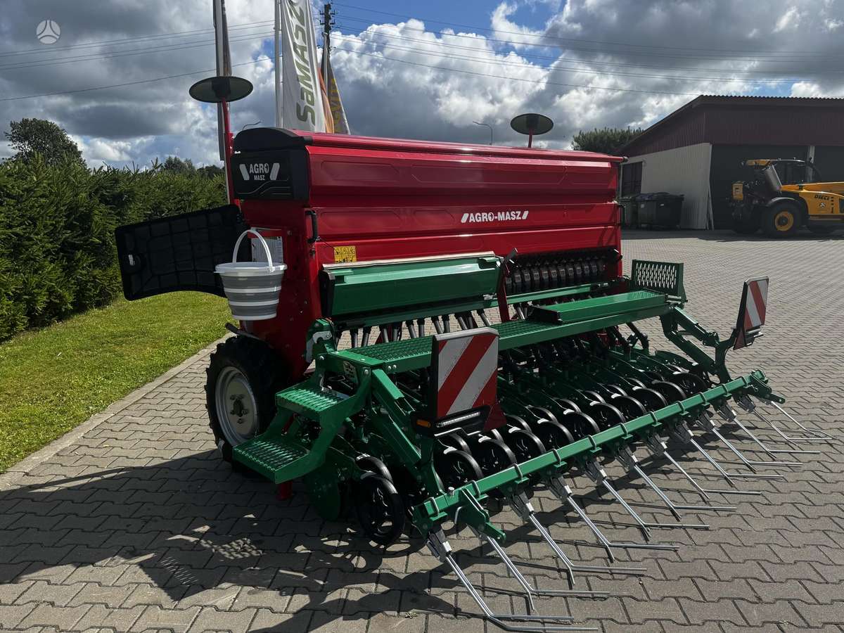 AGRO-MASZ SR301 - 2 diskų, seeders, planters