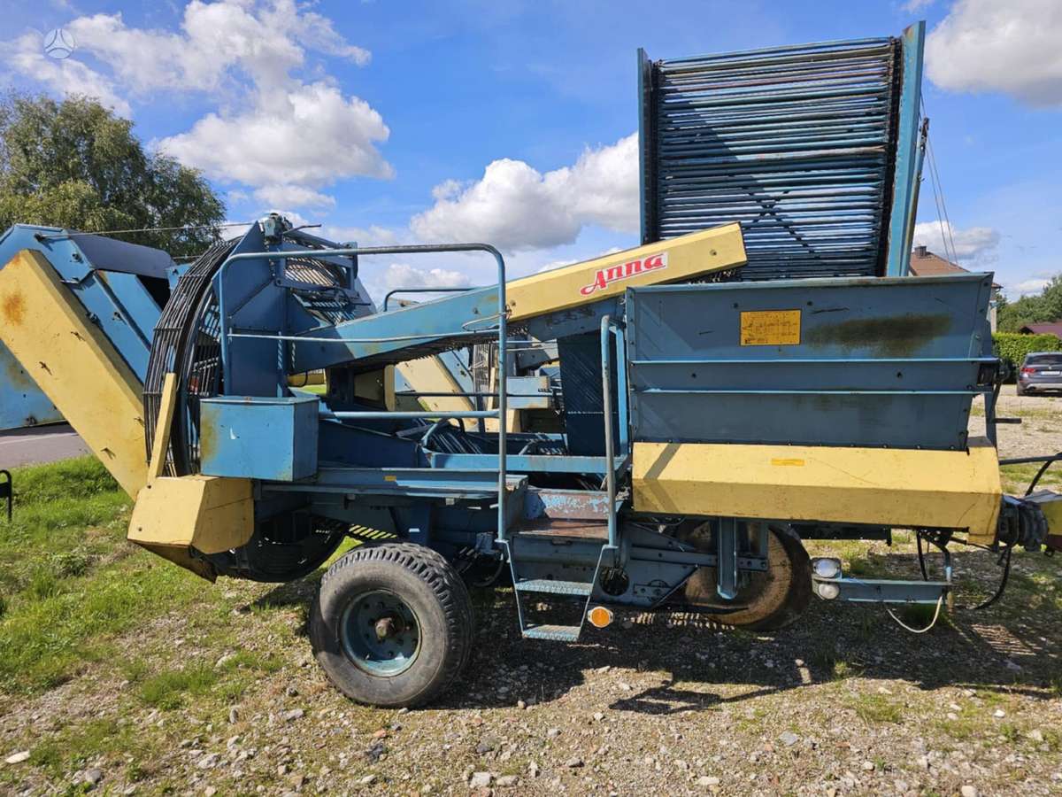 ANNA Z644, daržovių nuėmimo, apdorojimo technika