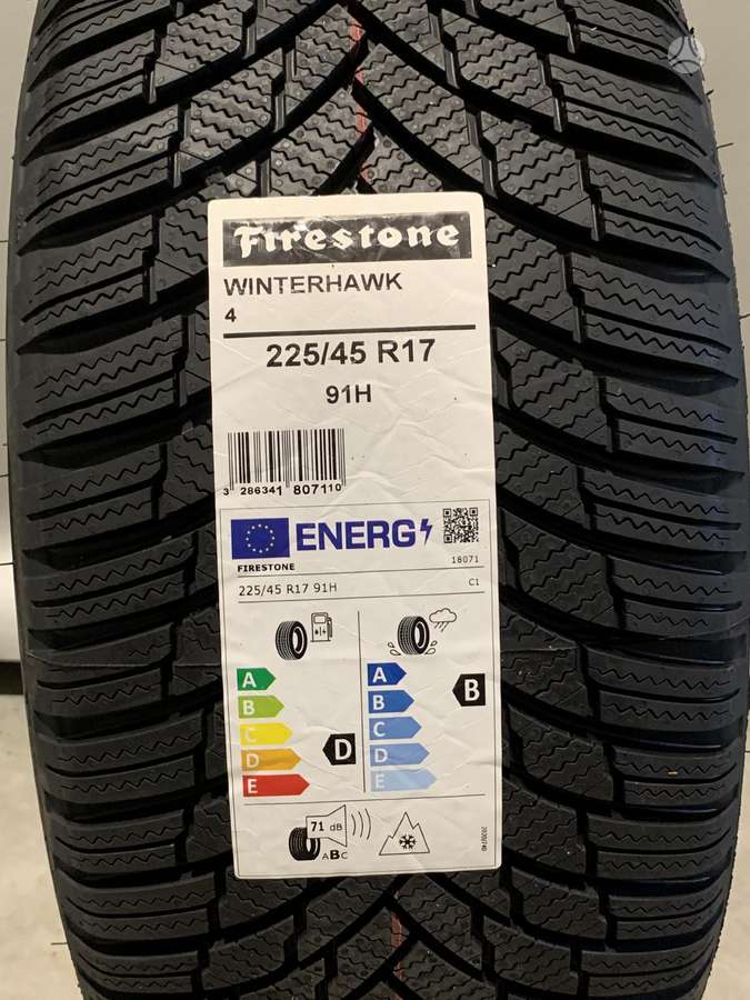 Firestone WinterHawk 4, winter 225/45 R17