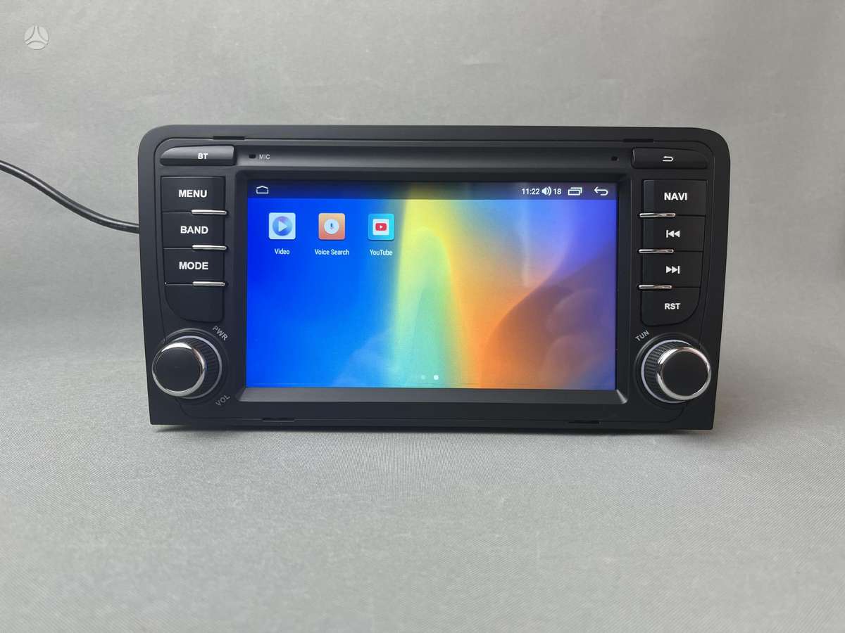 Audi Audi A3 8P 2003 - 2012 Androidas su carplay, multimedia and navigation