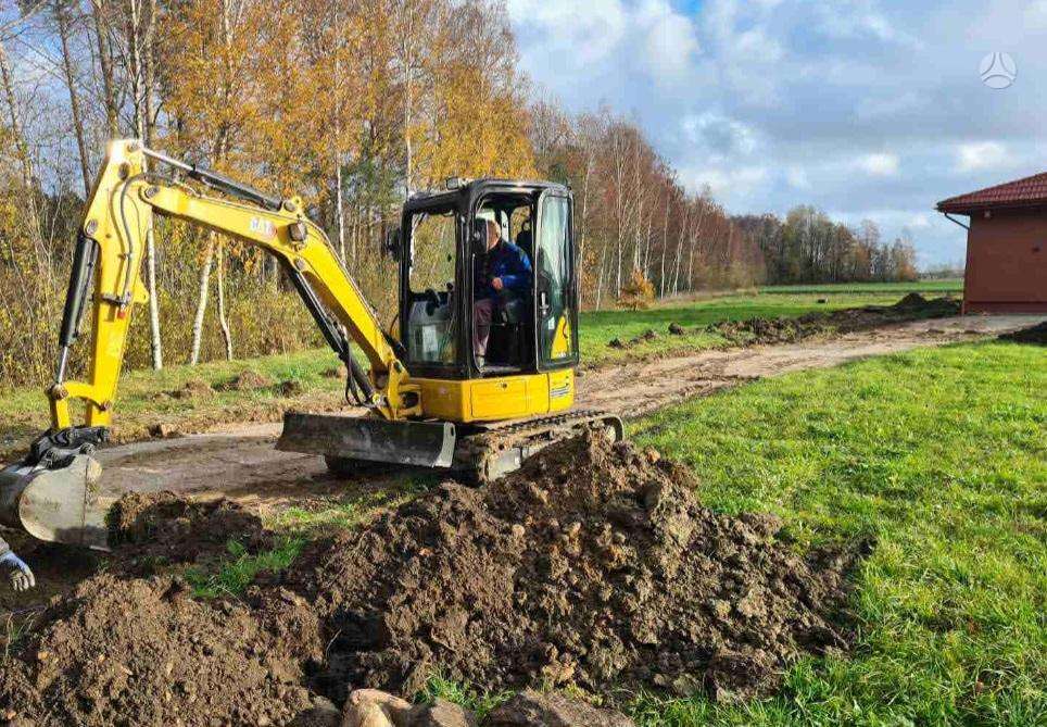 Caterpillar 303,5, mini ekskavatoriai