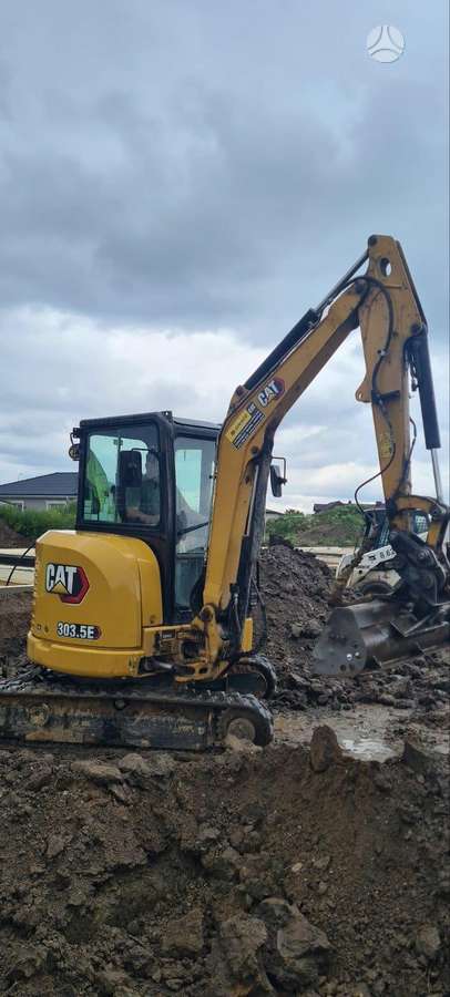 Caterpillar 303,5, mini ekskavatoriai