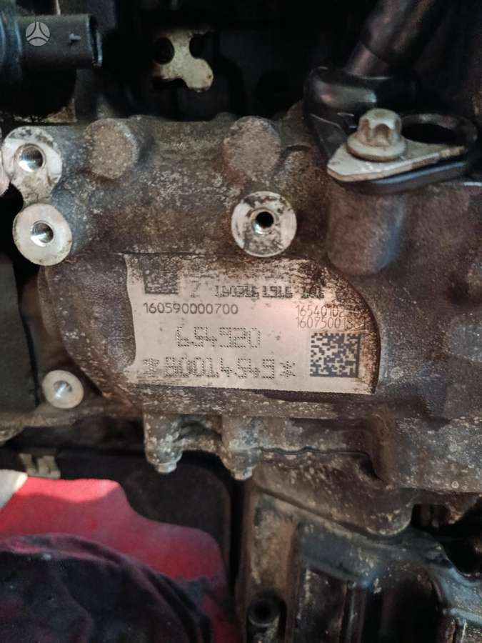 Mercedes-Benz E klasė, A654, engine parts