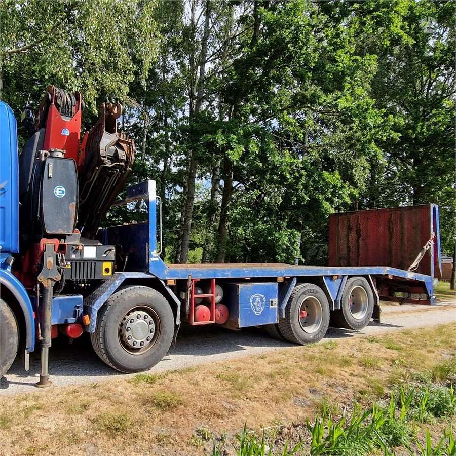 Scania R480 + EFFER 305.11 6S, с краном