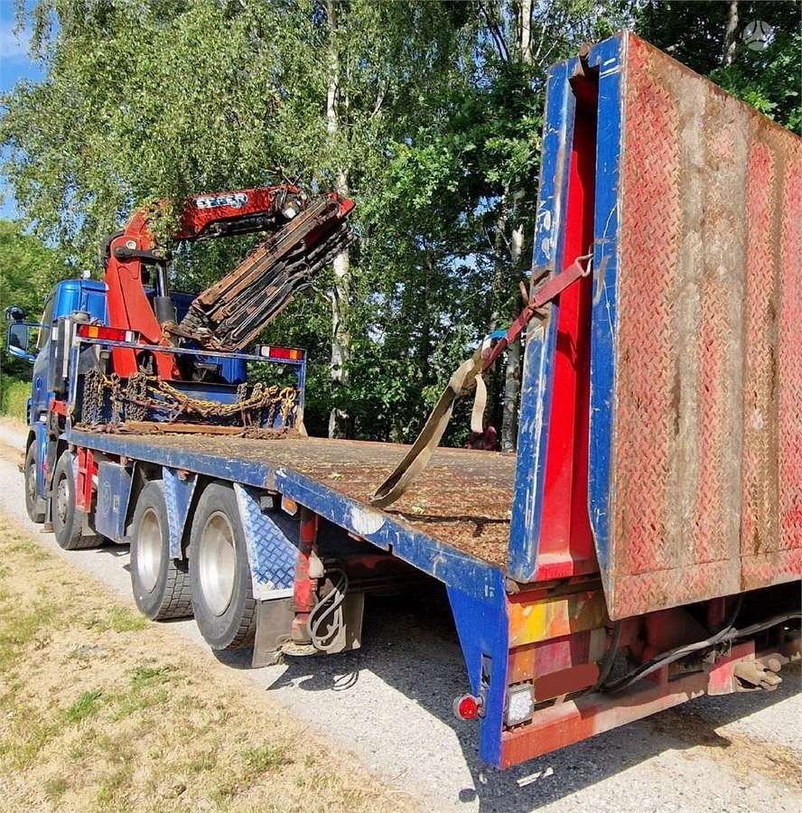 Scania R480 + EFFER 305.11 6S, с краном