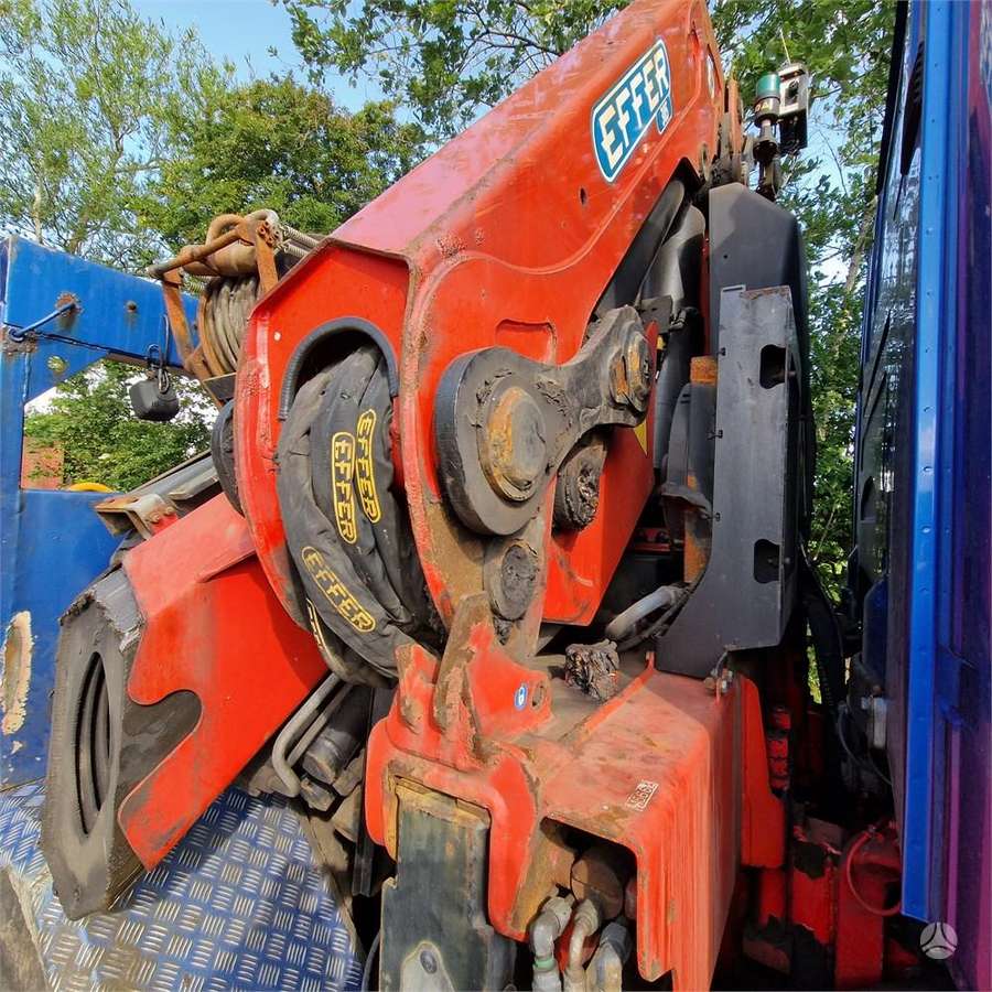 Scania R480 + EFFER 305.11 6S, с краном