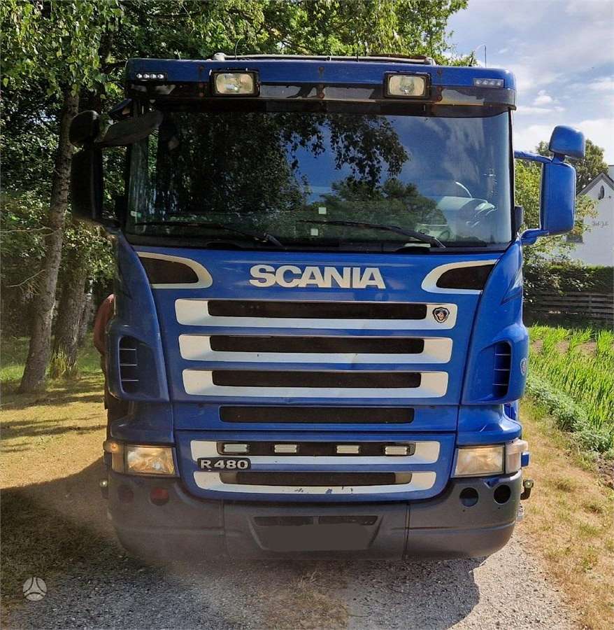 Scania R480 + EFFER 305.11 6S, с краном