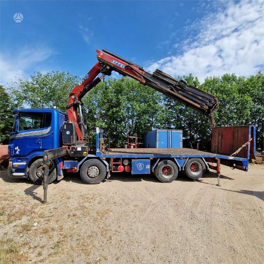 Scania R480 + EFFER 305.11 6S, с краном
