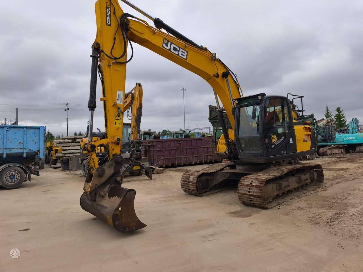 JCB 160LC T4, ekskavatoriai