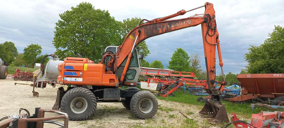 Fiat-Hitachi FW 130, экскаваторы