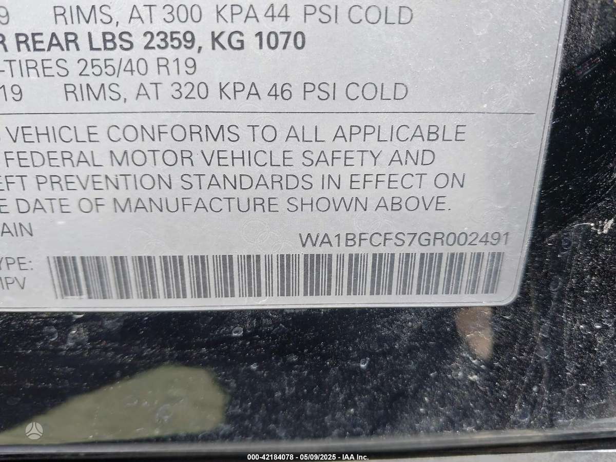 Audi Q3 for parts. Dalimis