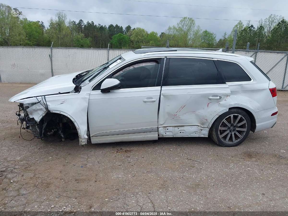 Audi Q7 по частям. Usa dalimis