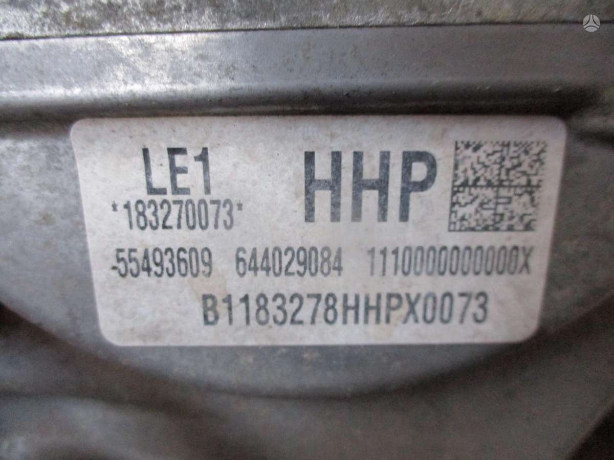 Opel Astra Variklis 1 0t le1 b10xfl