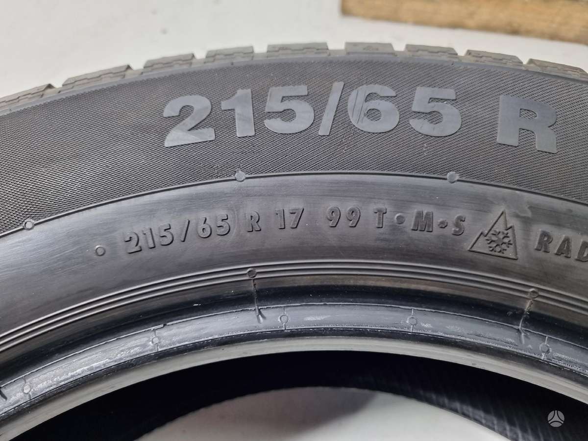 Continental 4-5mm, всесезонные 215/65 R17