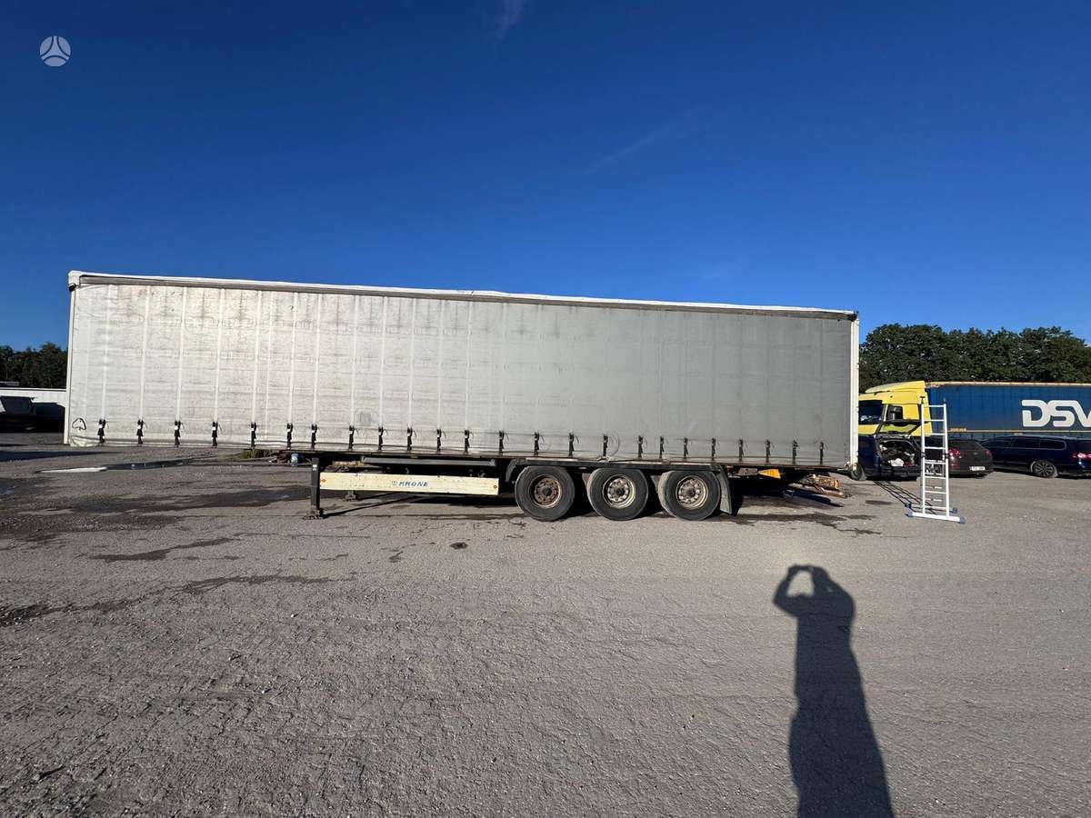 Krone SD BPW, curtain / tarpaulin