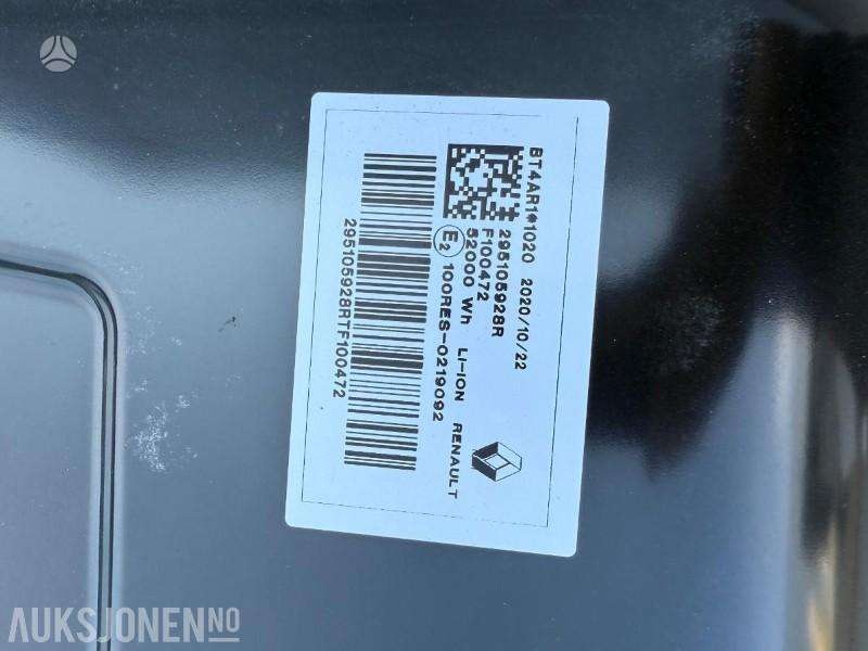 Renault Zoe elektros sistemos dalys