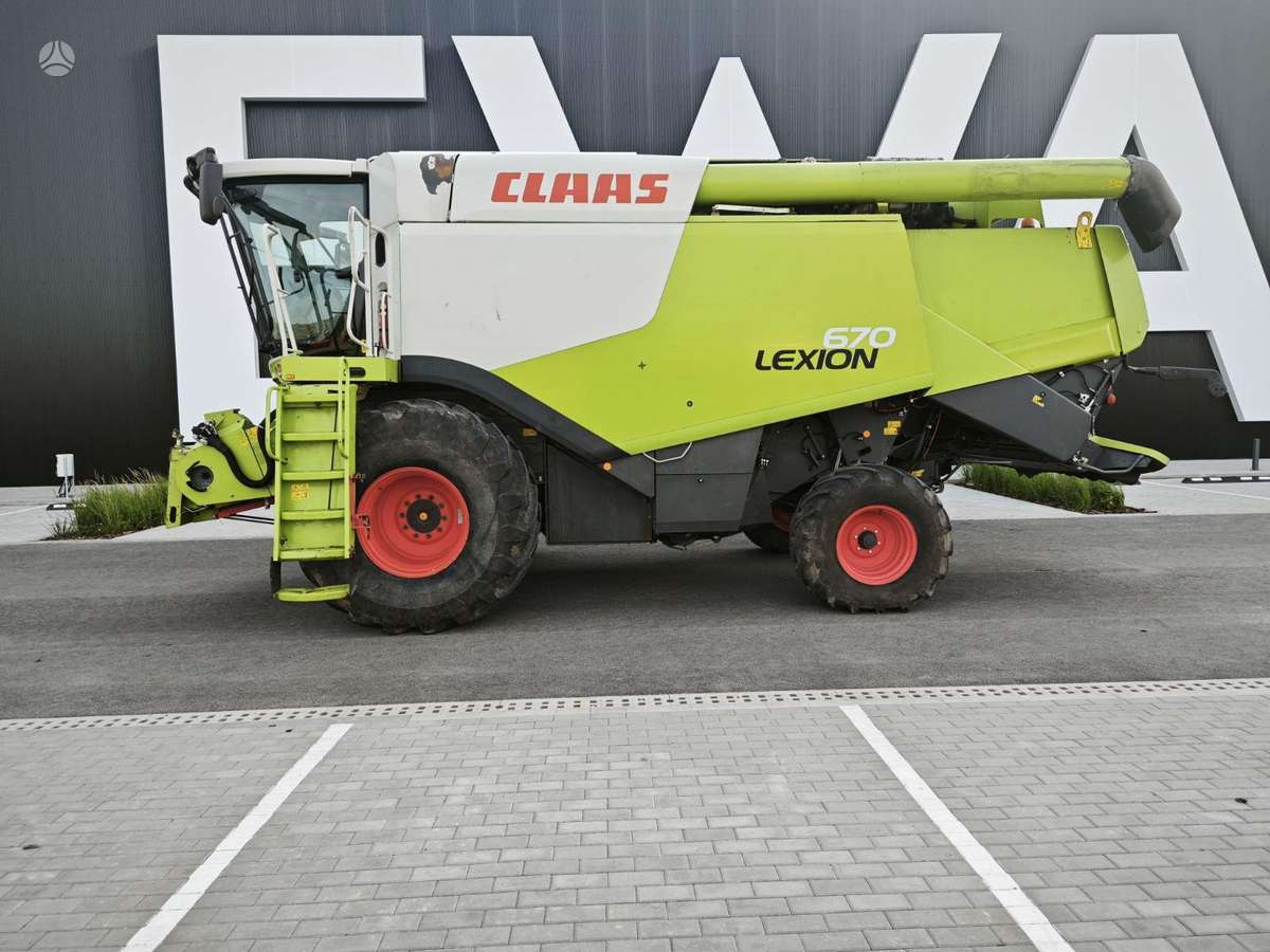 Claas Lexion 670, комбайны