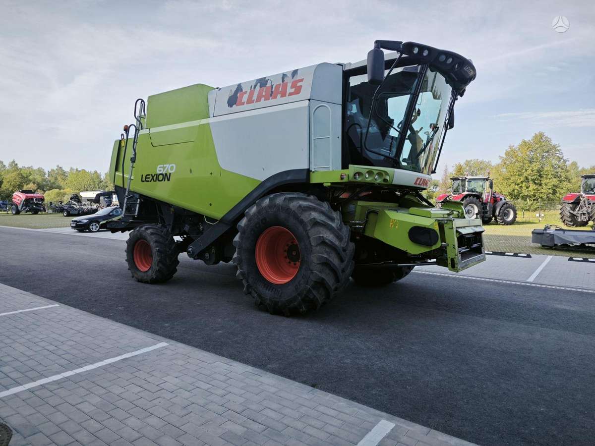 Claas Lexion 670, комбайны