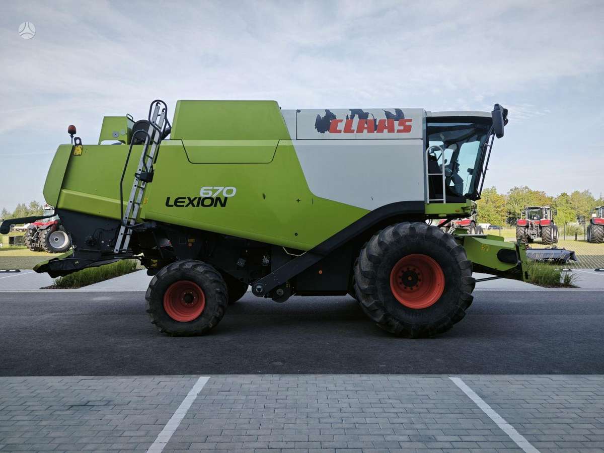 Claas Lexion 670, комбайны