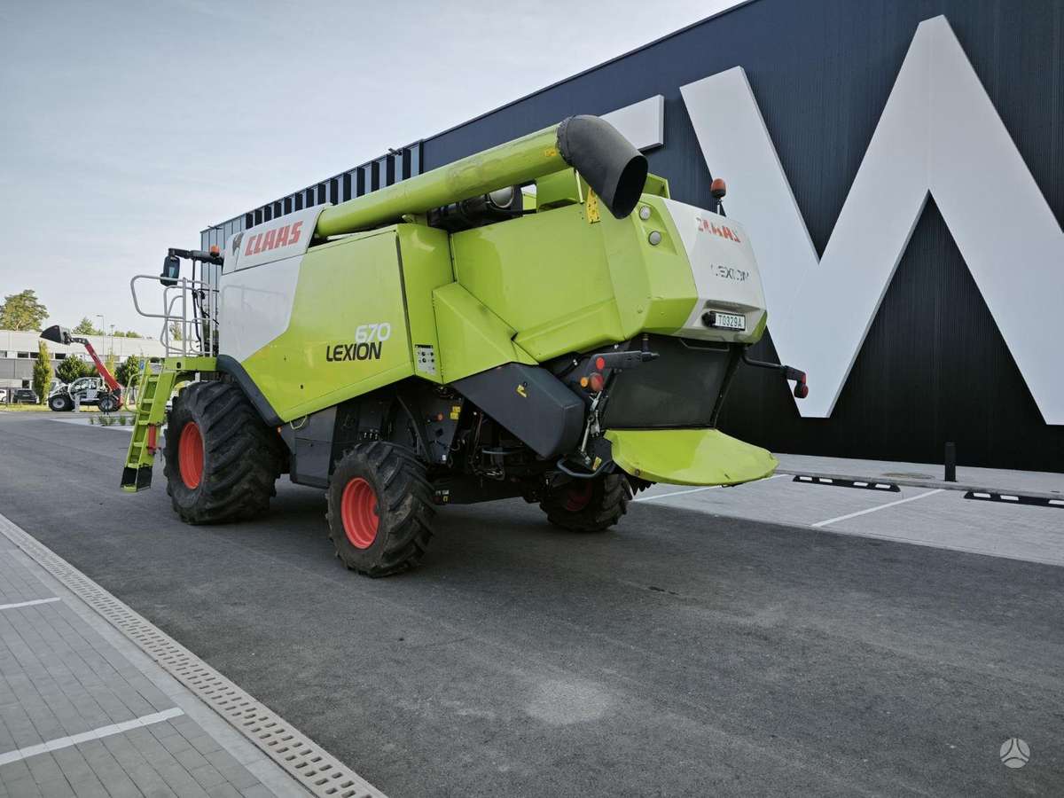 Claas Lexion 670, комбайны