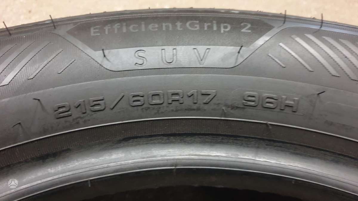 Goodyear Efficient Grip 2 Suv NAUJA, summer 215/60 R17