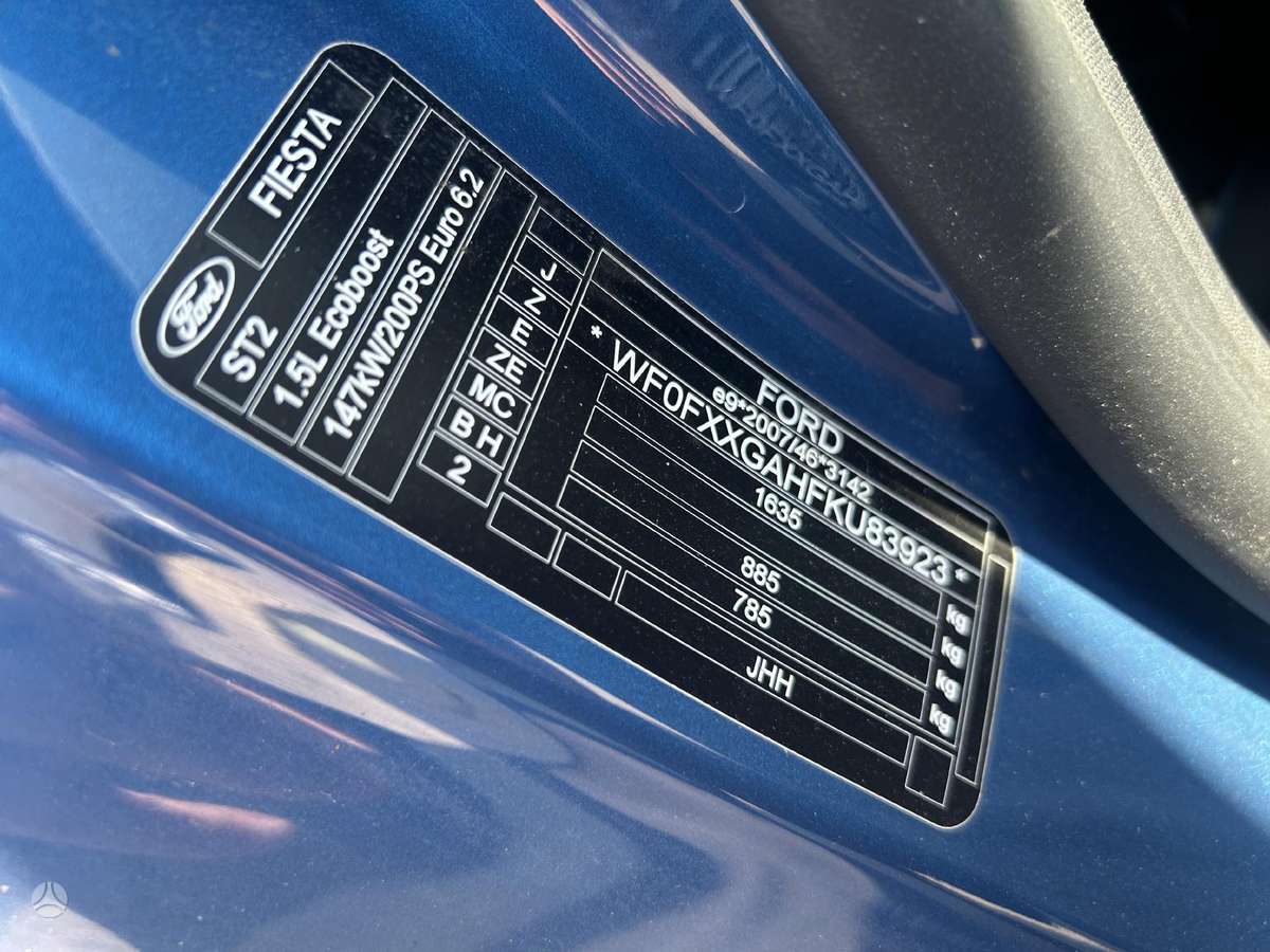 Ford Fiesta St line performance