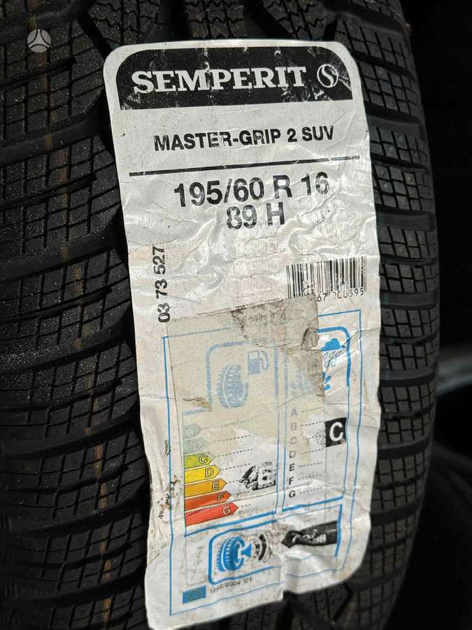 Semperit MASTER-GRIP 2 | 4 VNT., winter 195/60 R16