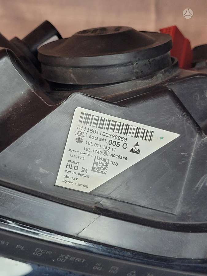 Audi A6, 4G0941005C, lights