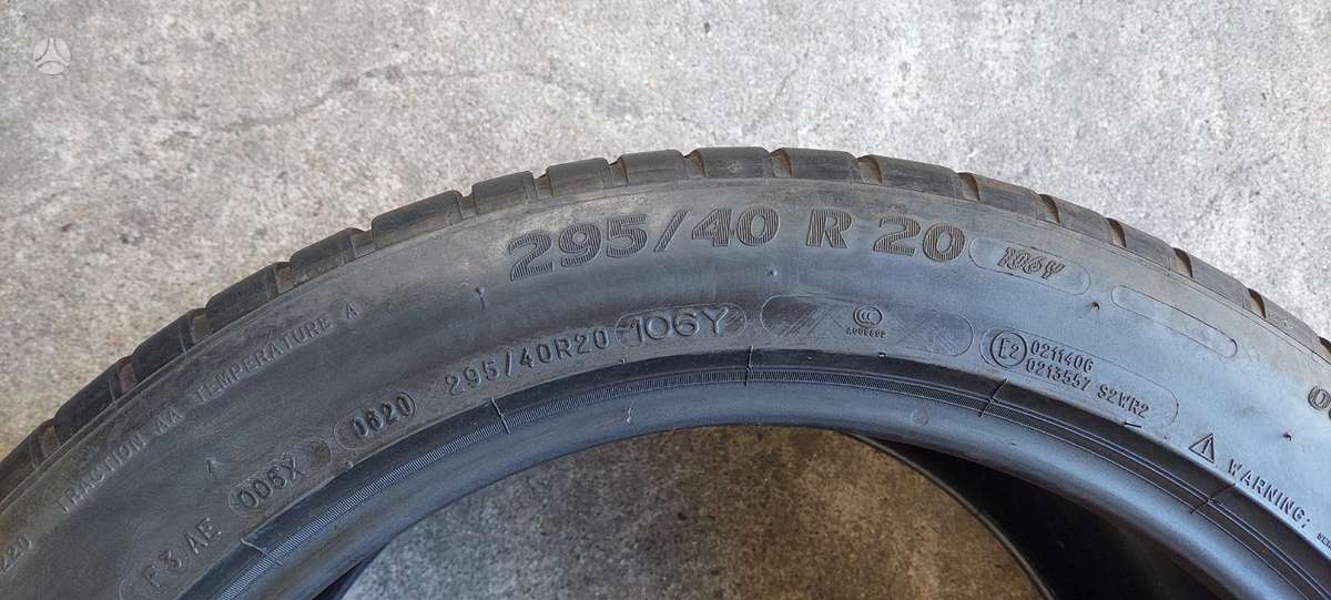 Michelin, vasaras 295/40 R20