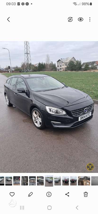 Volvo V60 Dalimis