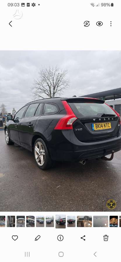 Volvo V60 Dalimis