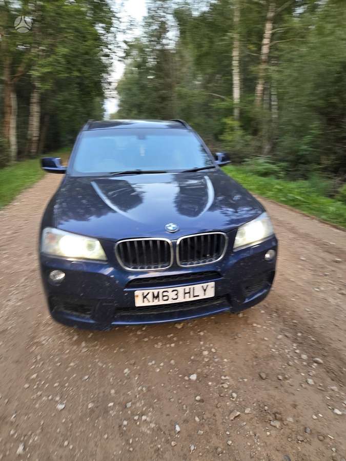 BMW X3 M paketas dalimis