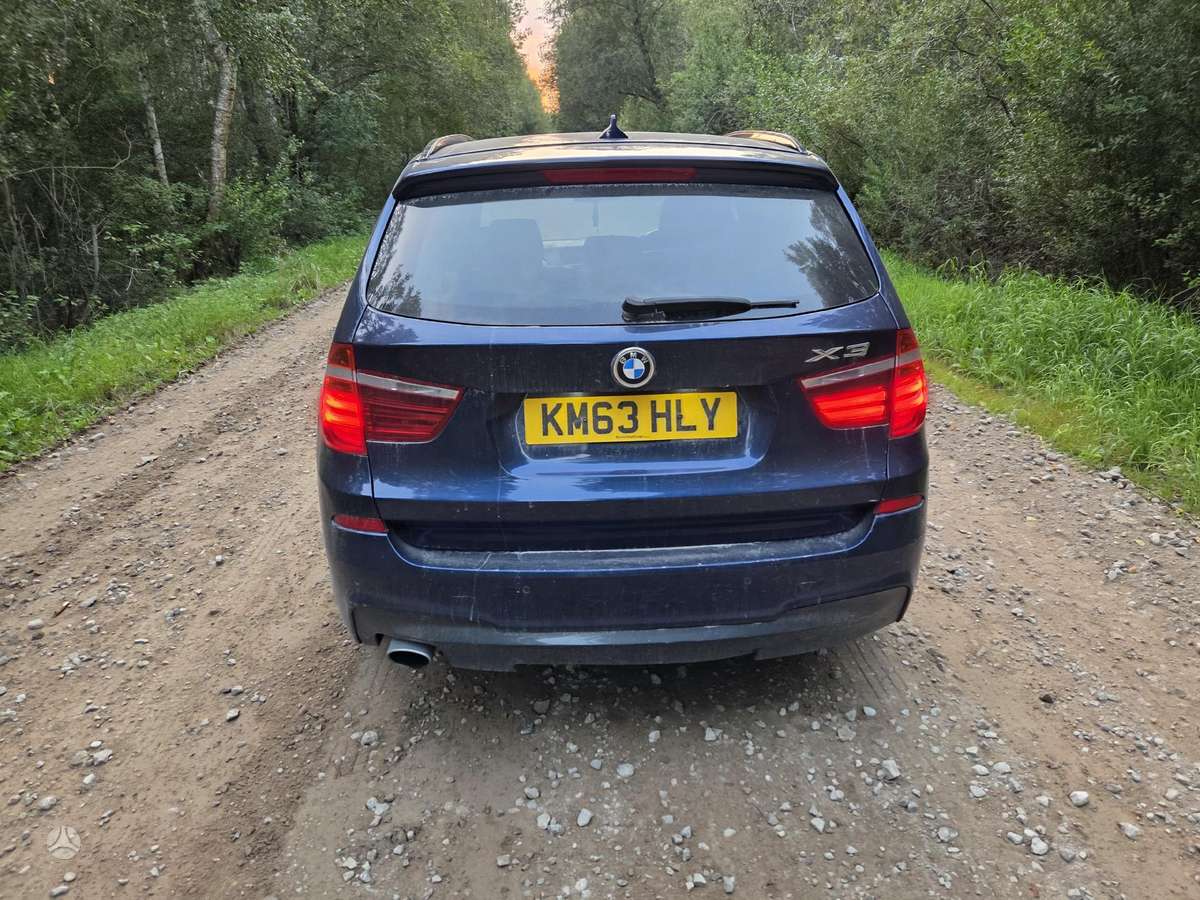 BMW X3 M paketas dalimis