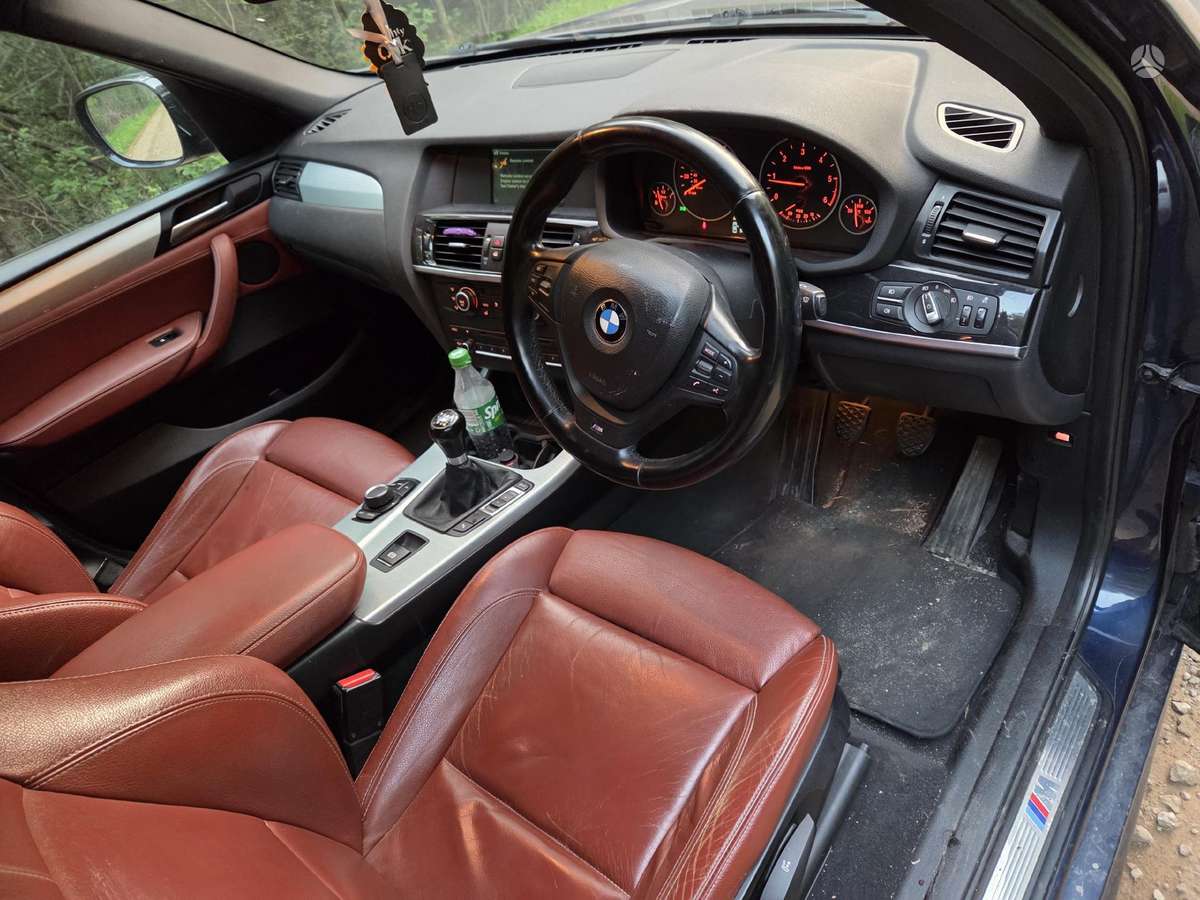 BMW X3 M paketas dalimis