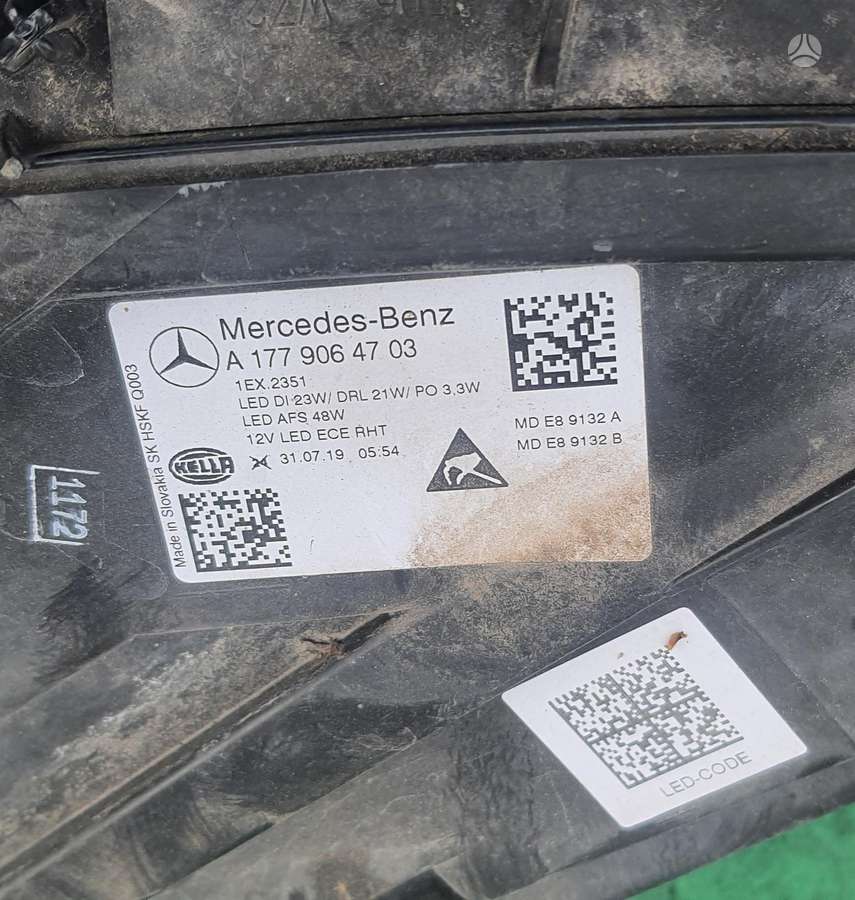 Mercedes-Benz A klasė, A1769064703