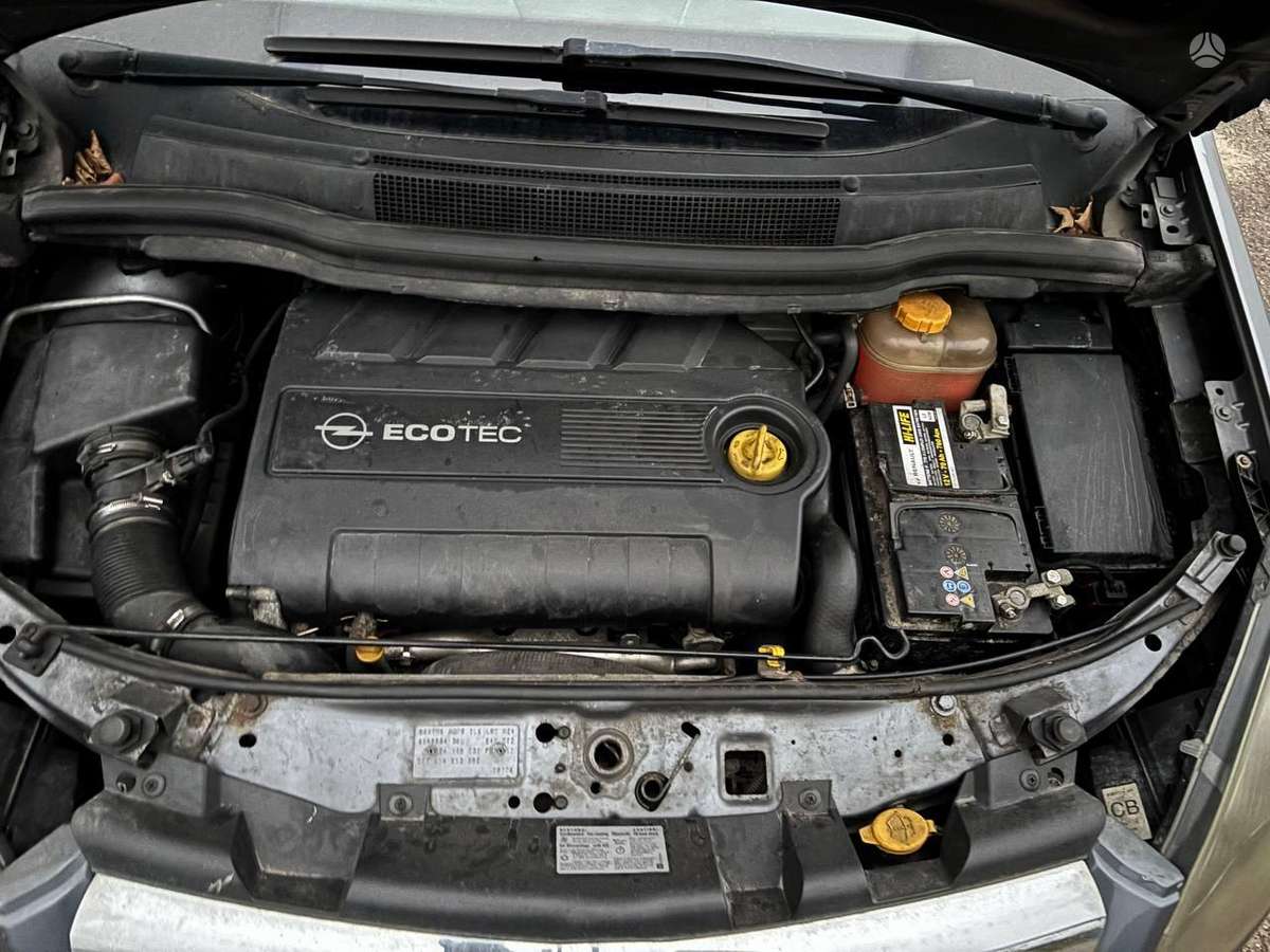 Opel Zafira dalimis