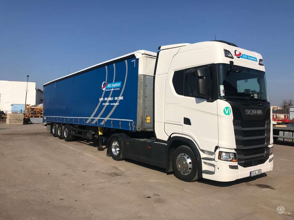 Scania S450, double sleeper