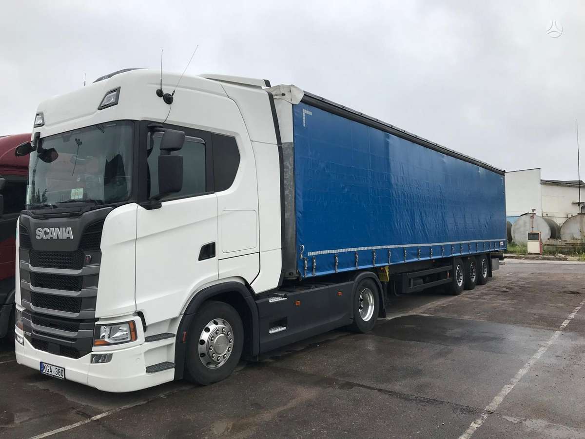 Scania S450, double sleeper