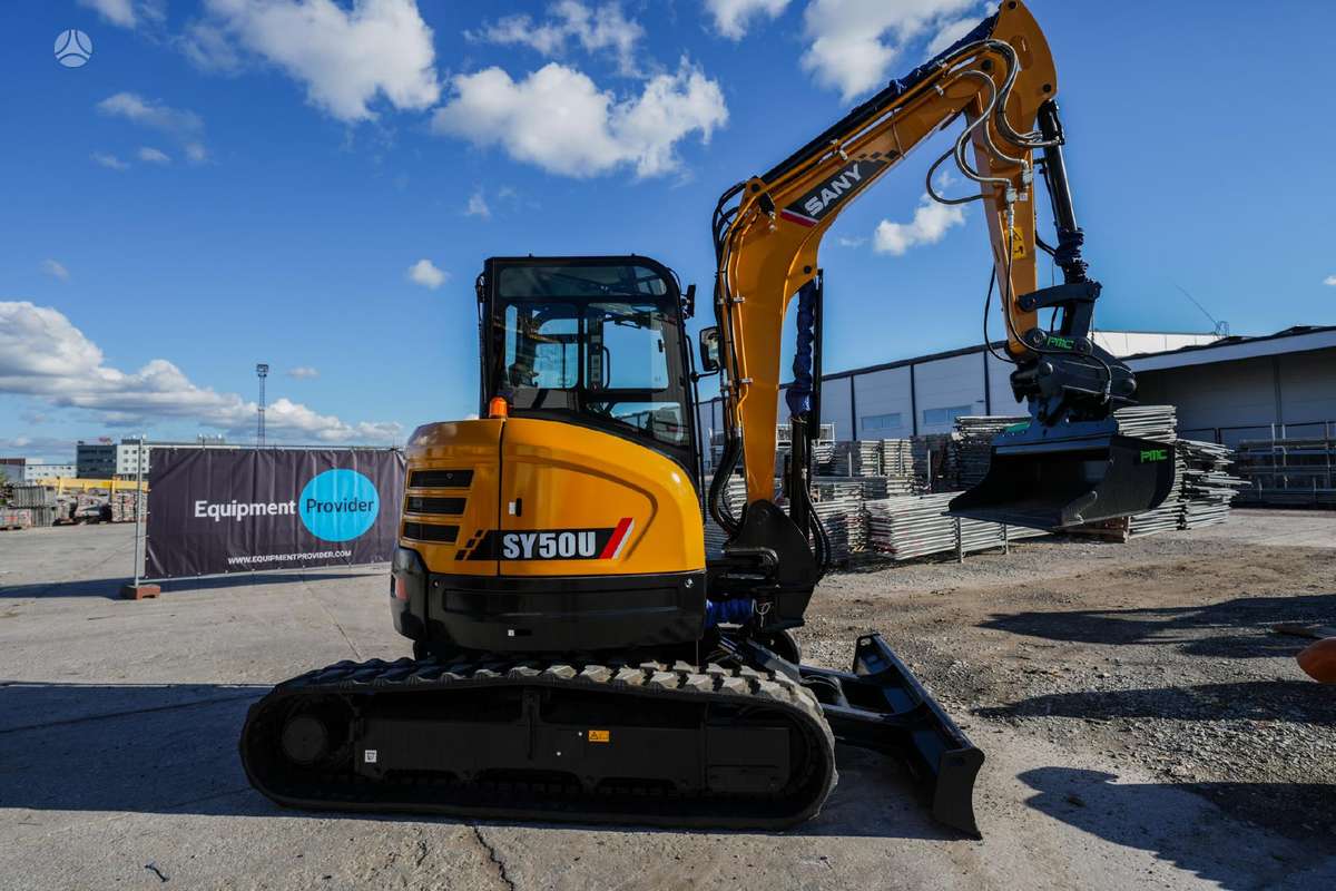 SANY SY50U, mini excavator