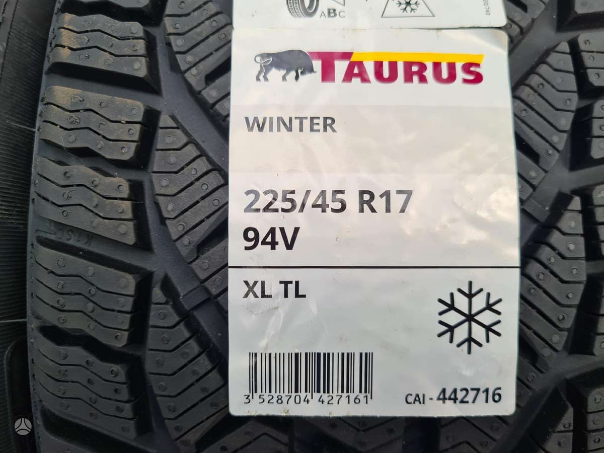 Taurus NAUJOS !, žieminės 225/45 R17