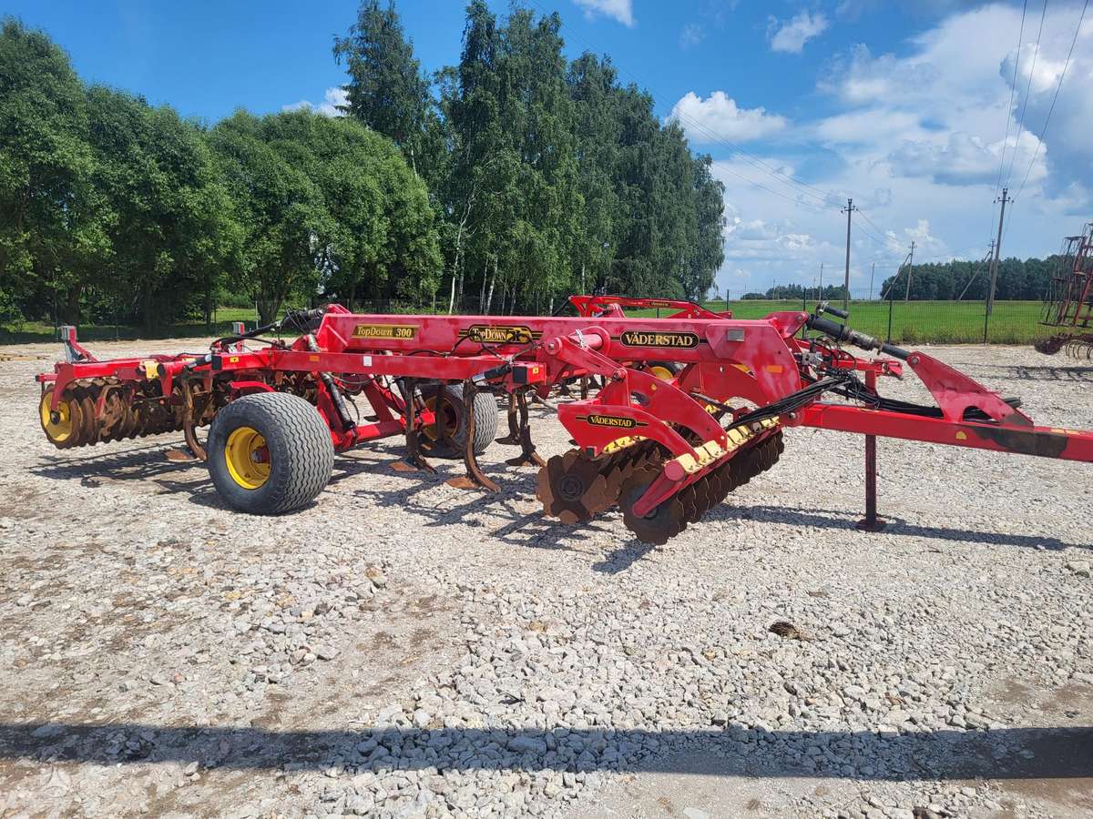 Vaderstad TOP DOWN 300, скребки, скрубберы
