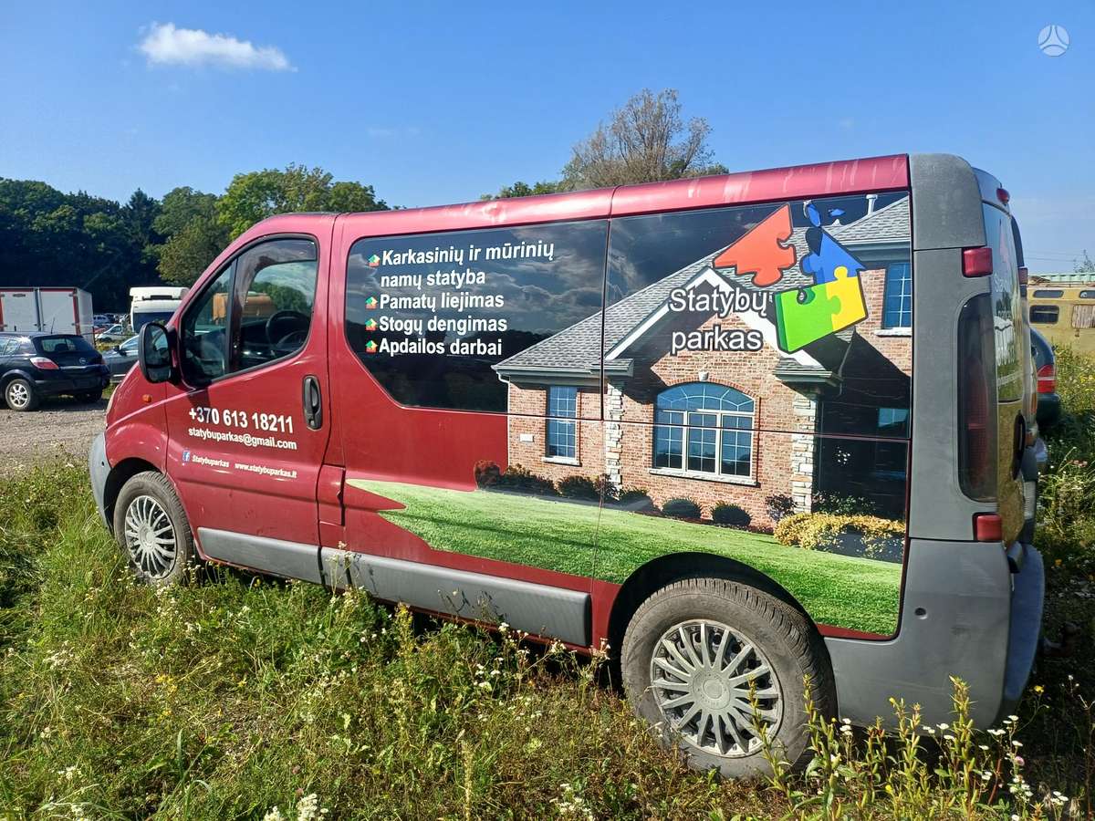 Opel Vivaro по частям