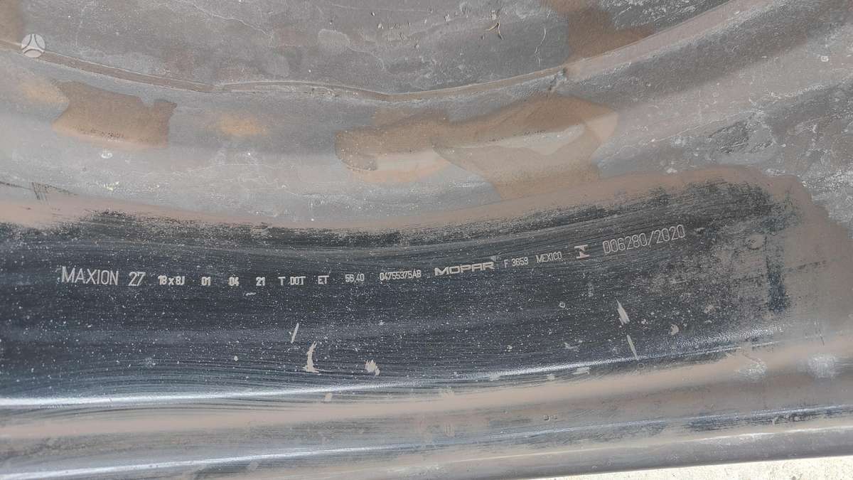 Dodge Durango, tērauda apzīmogoti, R18