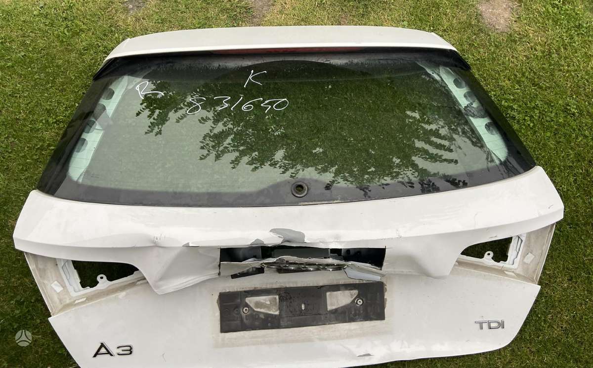 Audi A3 hood (front, rear), bumpers