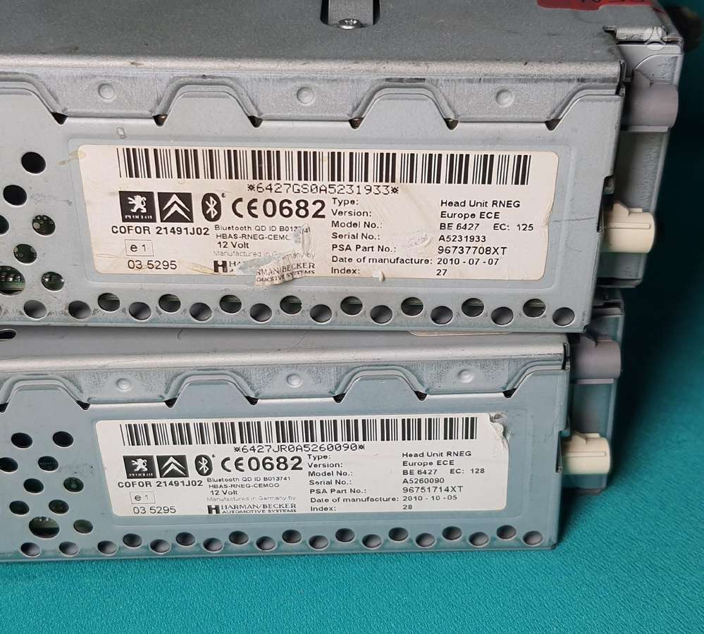 Citroen C5, 96737708xt 96751714xt