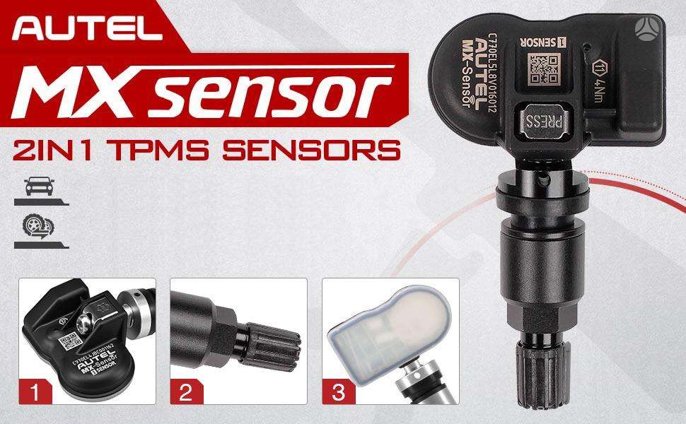 TESLA Bluetooth TPMS slėgio daviklis, light alloy, R22