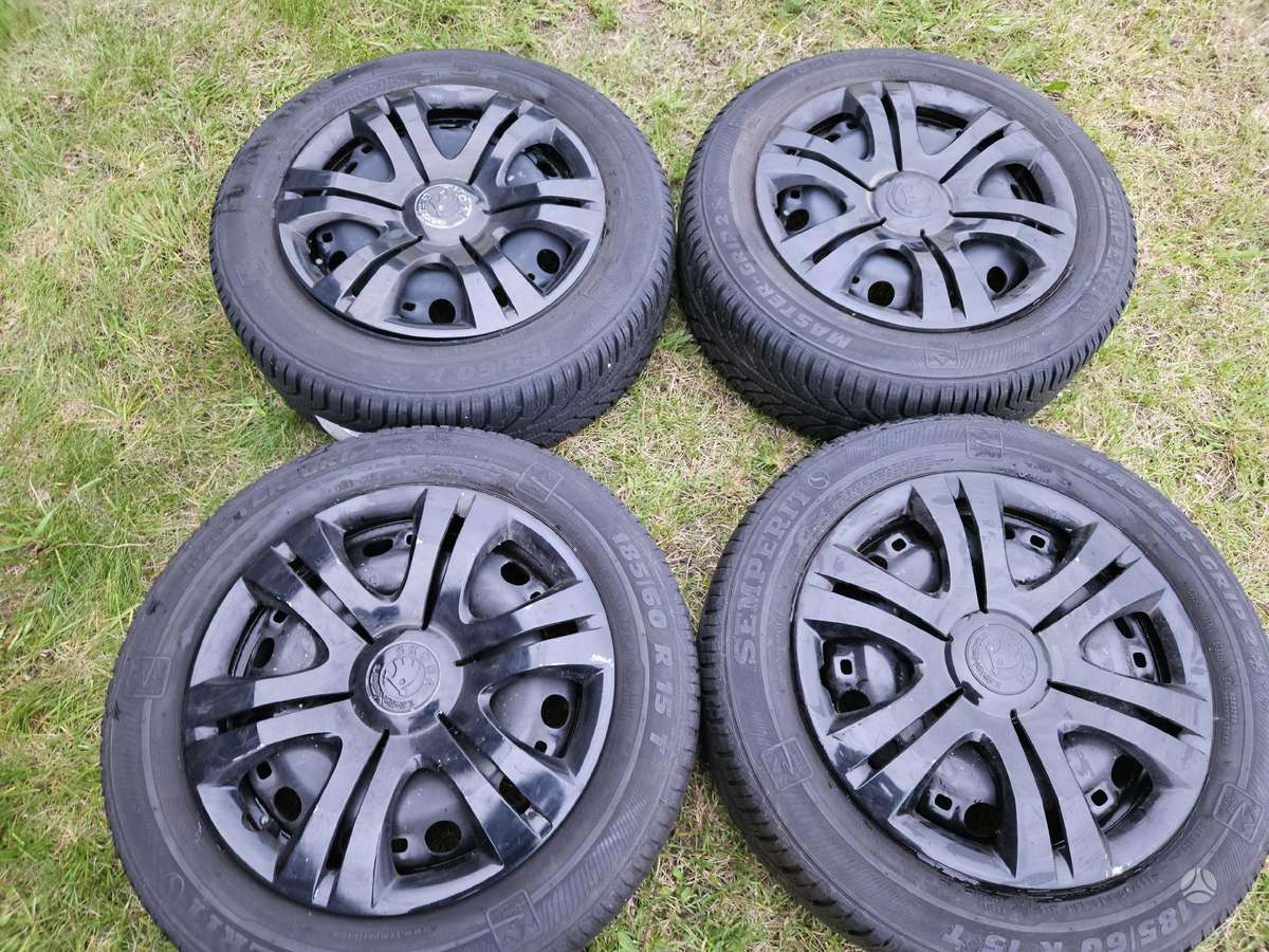 Skoda Fabia, stamped steel, R15